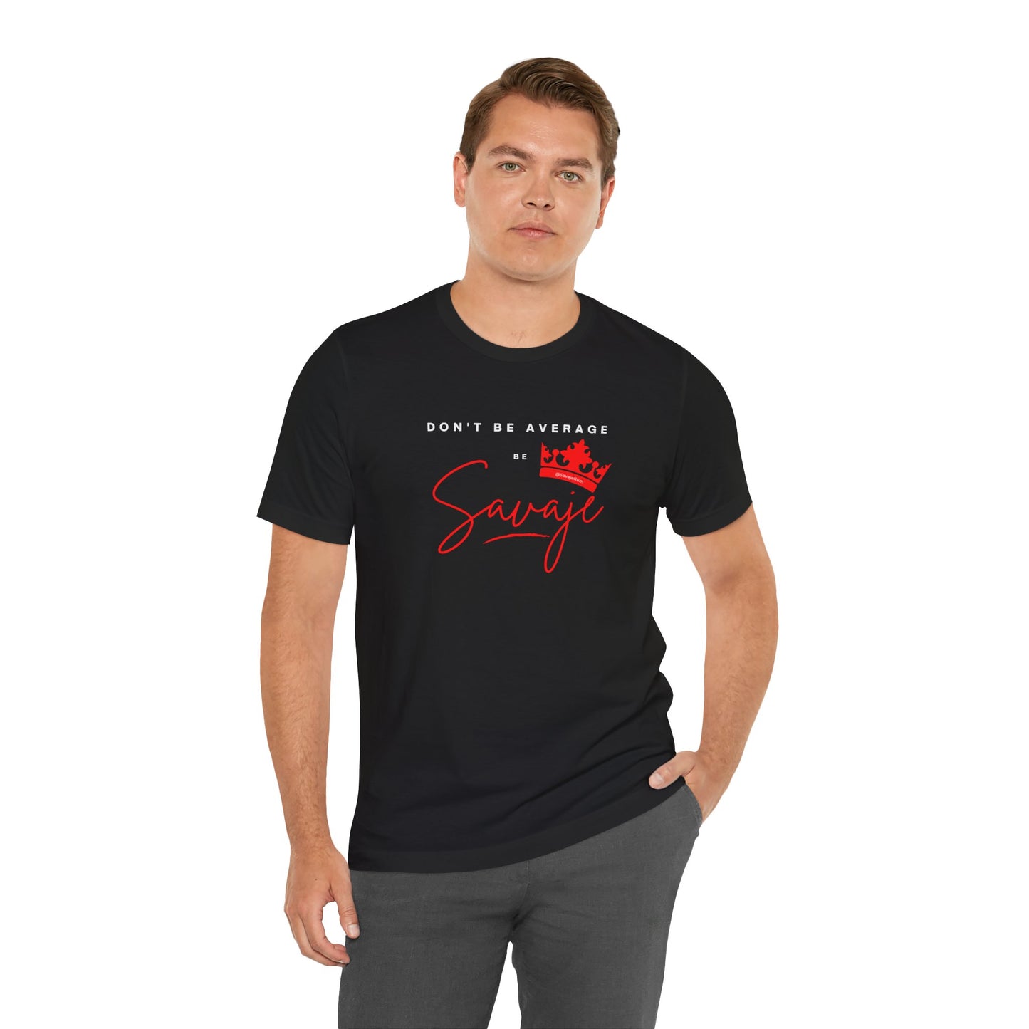 Savaje Rum 'Don't be Average, Be Savaje' T-Shirt