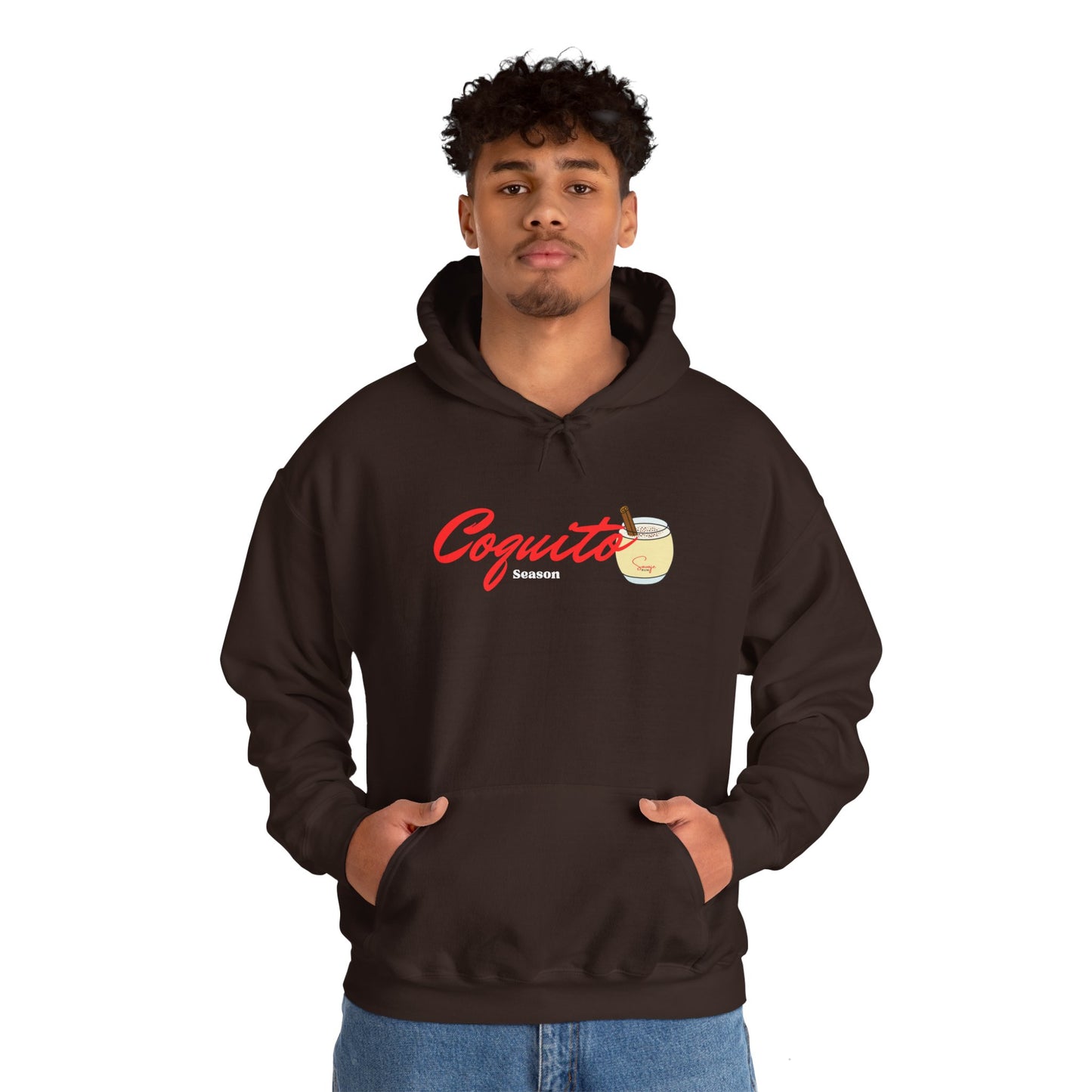 Coquito Season - Unisex Heavy Blend™ Hooded Sweatshirt