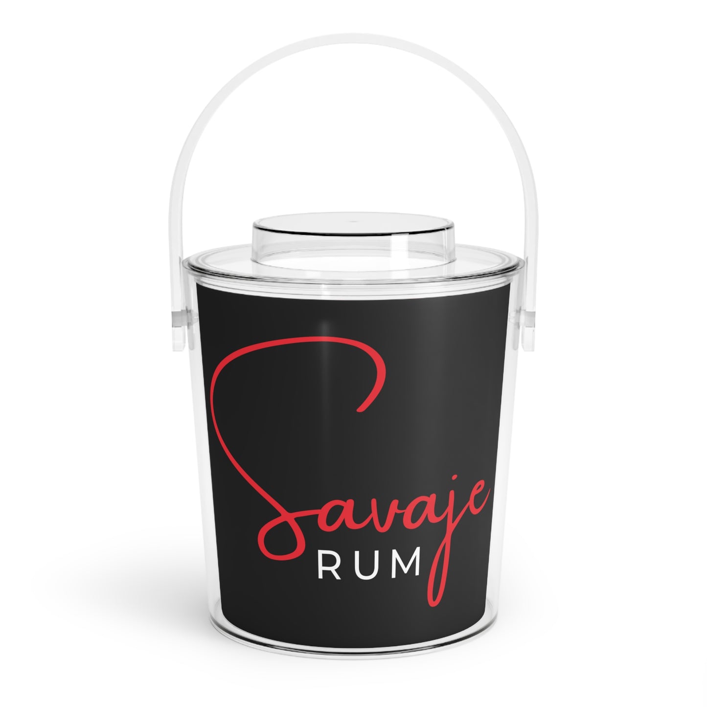 Savaje Rum - Ice Bucket with Tongs