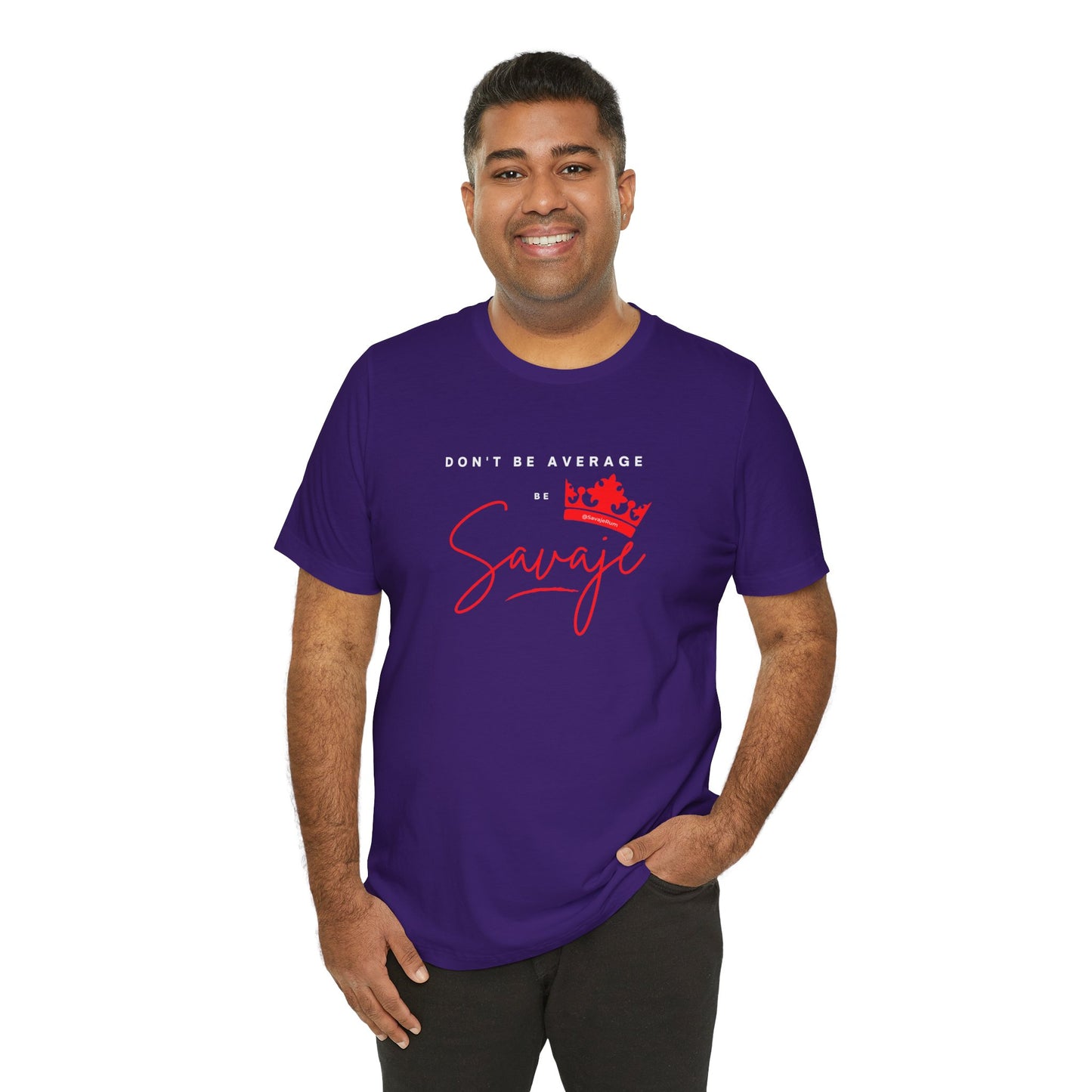 Savaje Rum 'Don't be Average, Be Savaje' T-Shirt