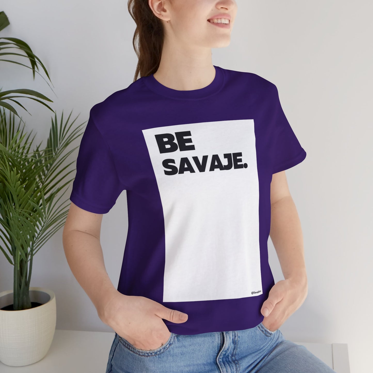 Savaje Rum 'Be Savaje' Statement T-Shirt