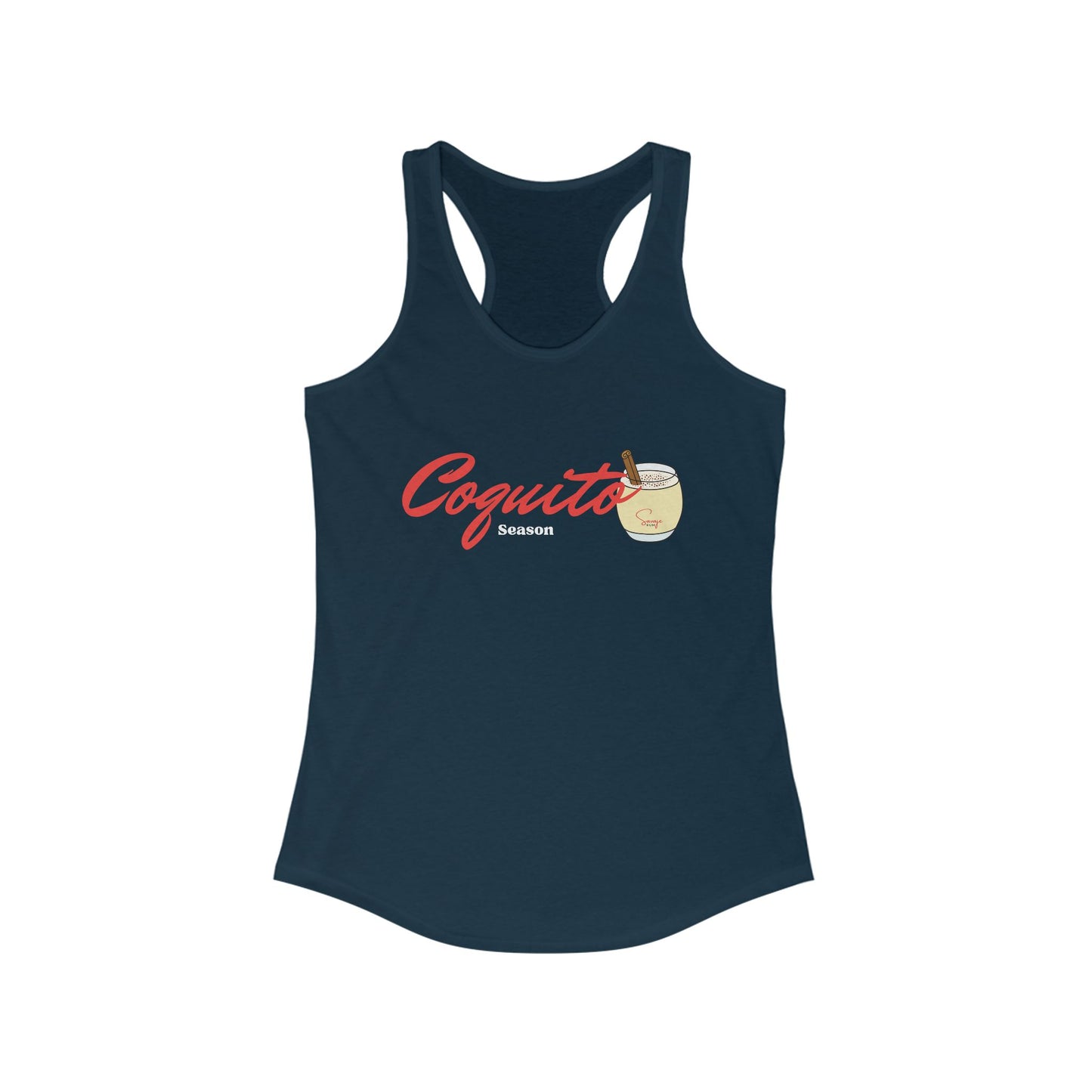 Coquito Season - Women's Ideal Racerback Tank