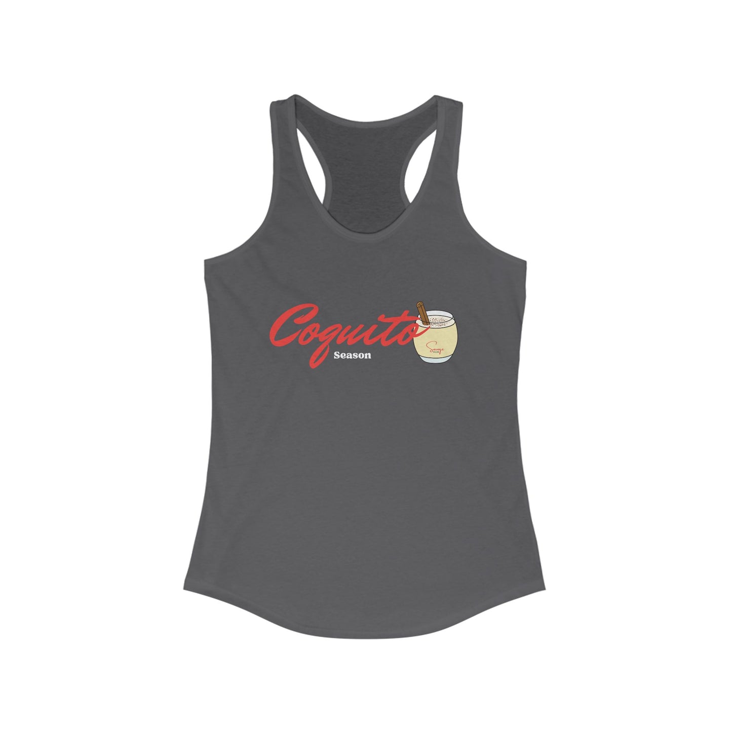 Coquito Season - Women's Ideal Racerback Tank