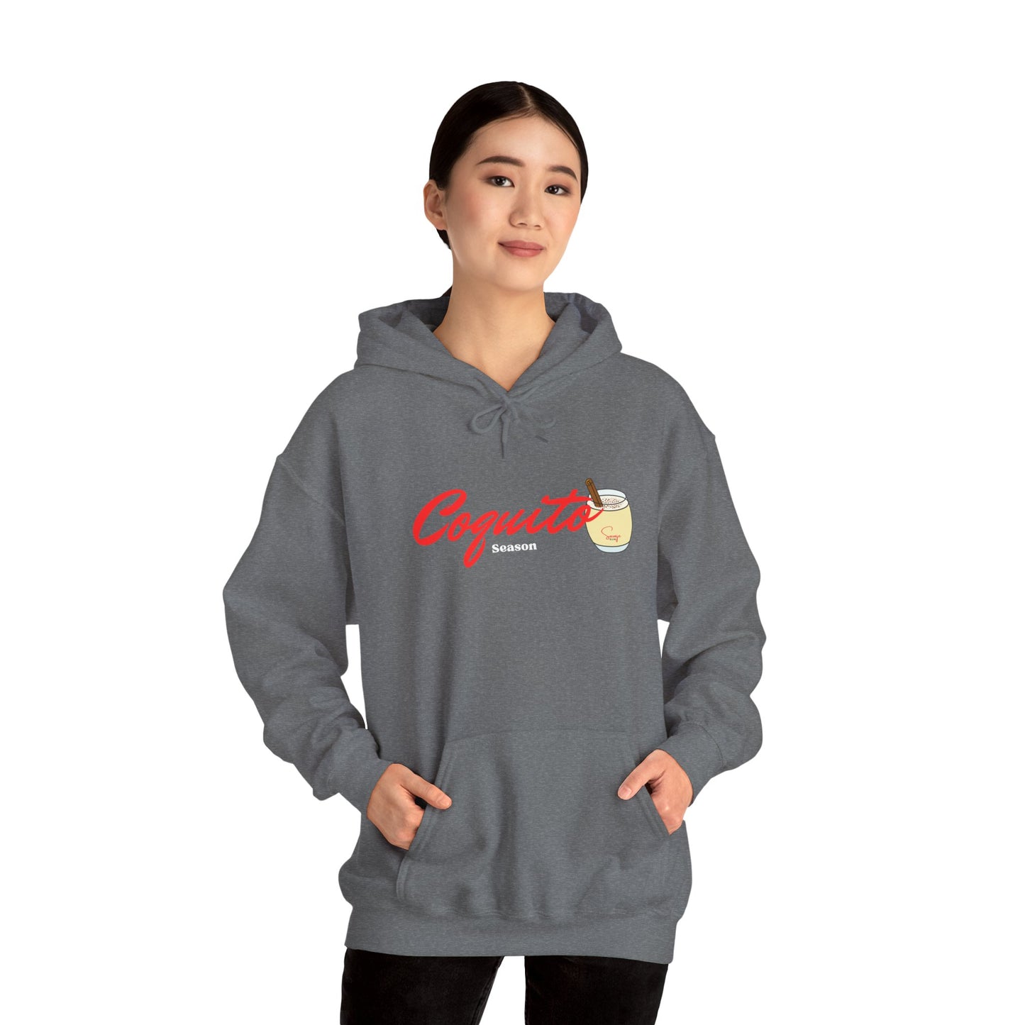 Coquito Season - Unisex Heavy Blend™ Hooded Sweatshirt