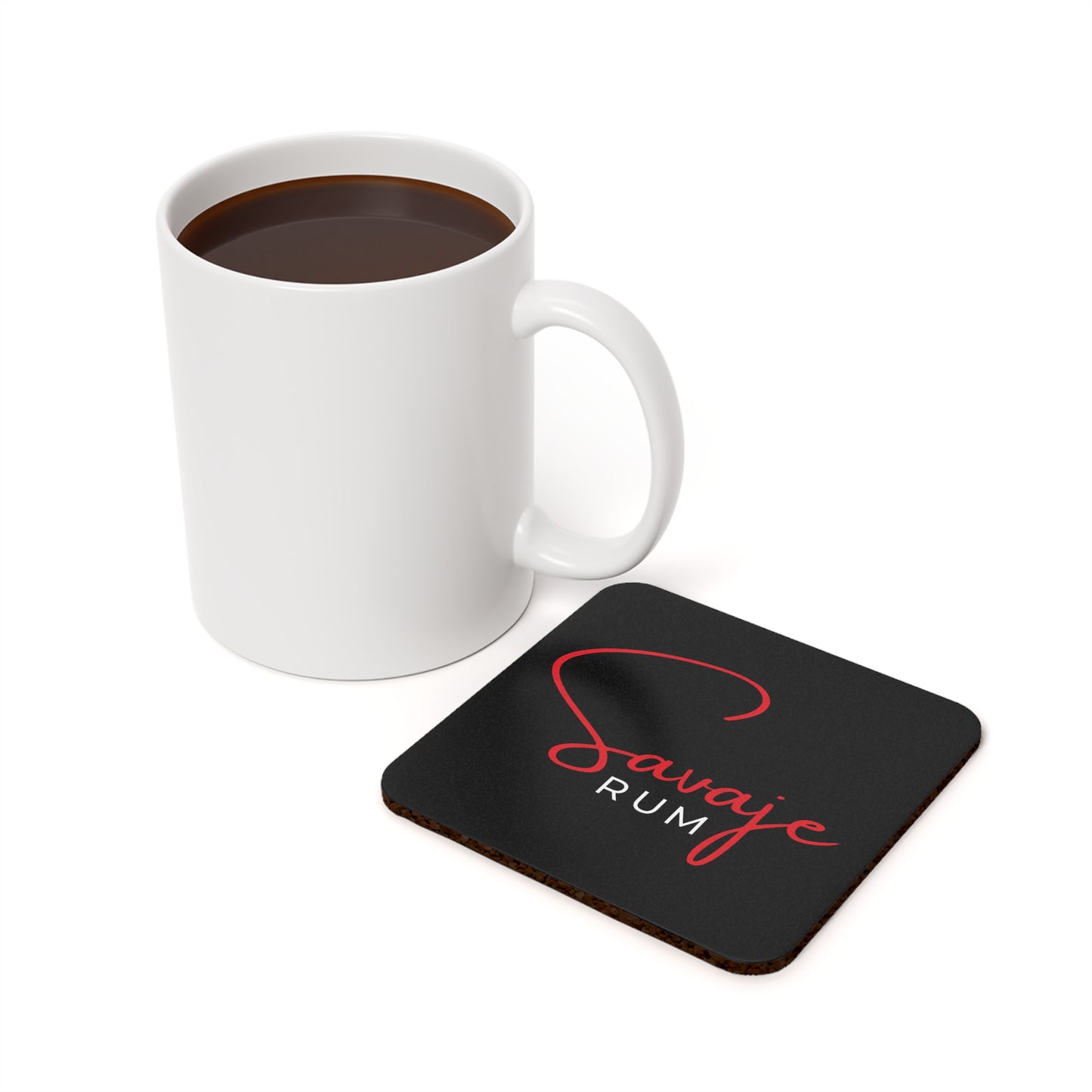 Savaje Rum - Cork Back Coaster