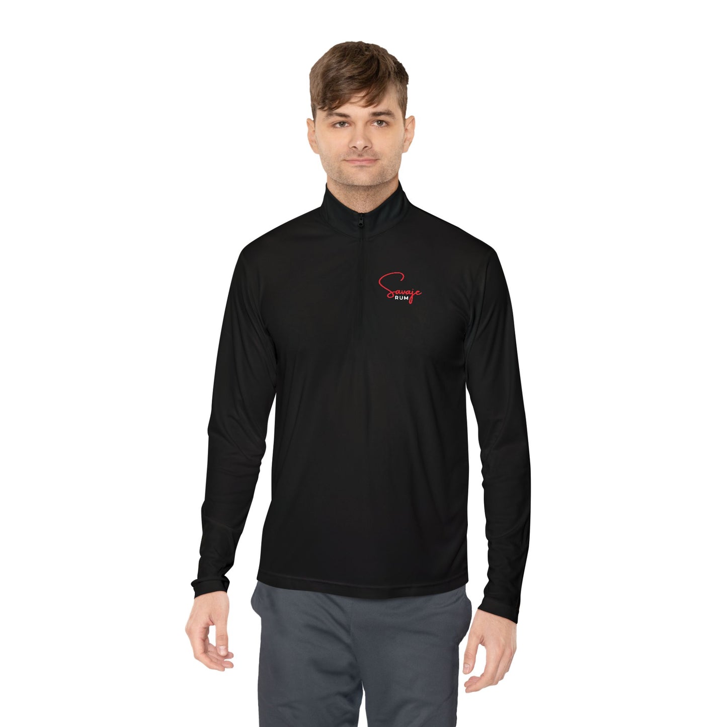 Savaje Rum - Unisex Quarter-Zip Pullover