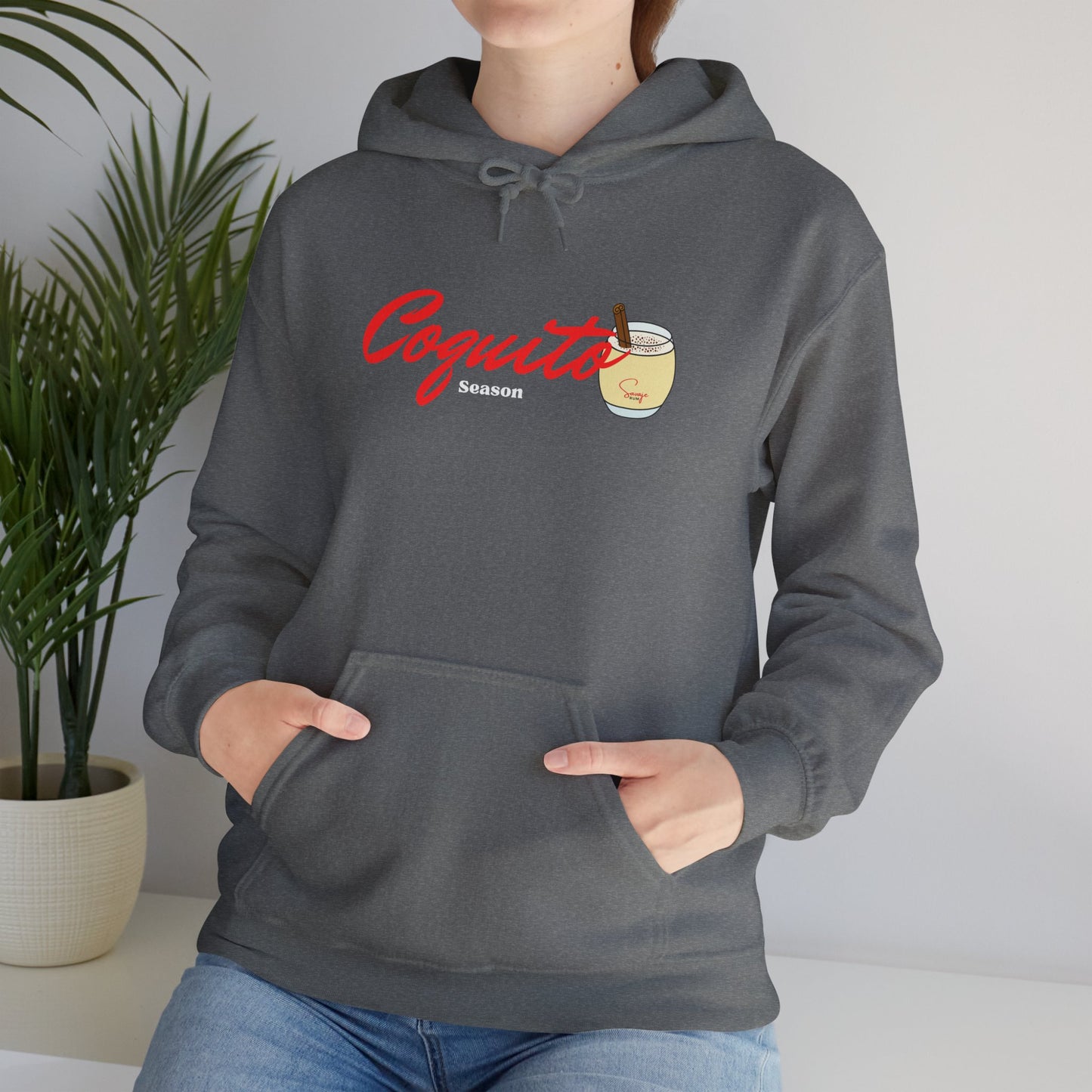 Coquito Season - Unisex Heavy Blend™ Hooded Sweatshirt