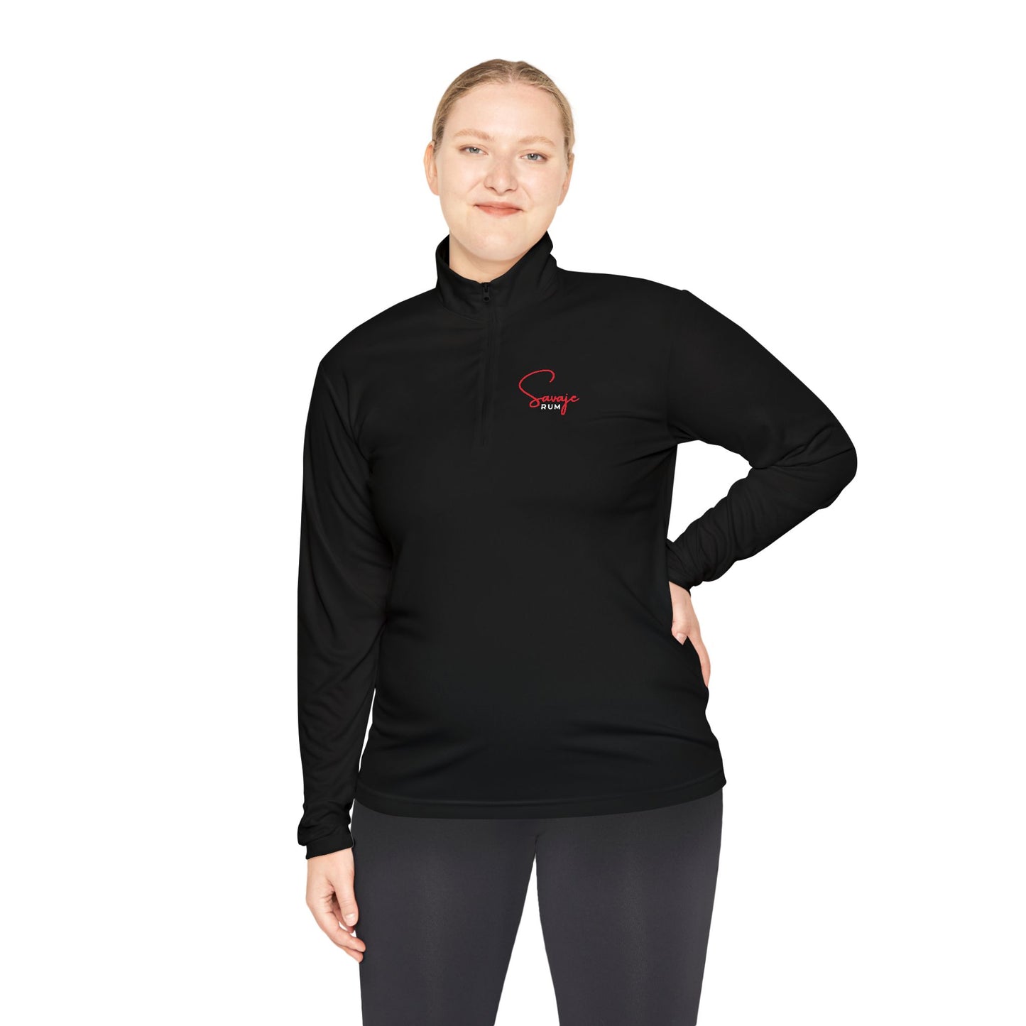 Savaje Rum - Unisex Quarter-Zip Pullover