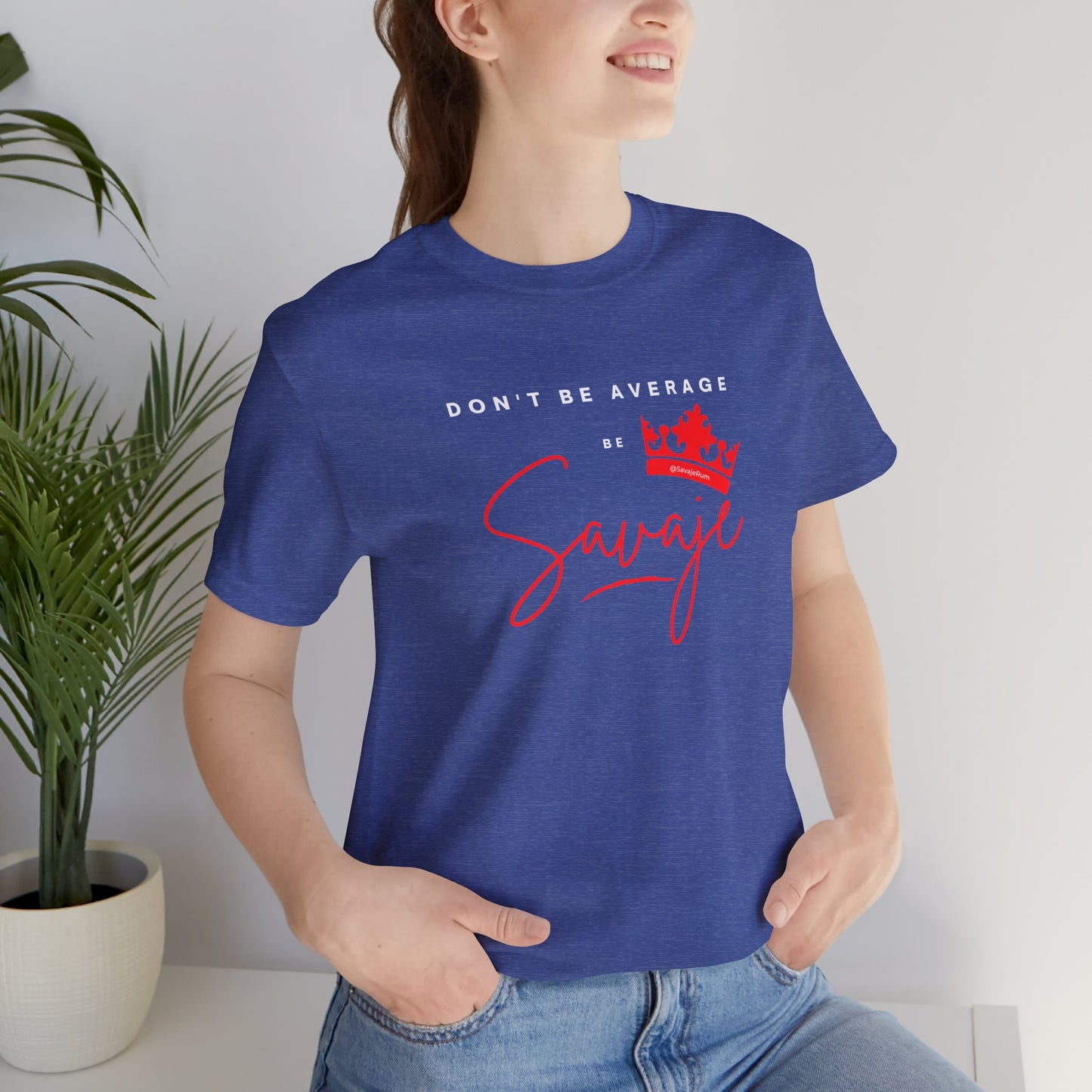 Savaje Rum 'Don't be Average, Be Savaje' T-Shirt