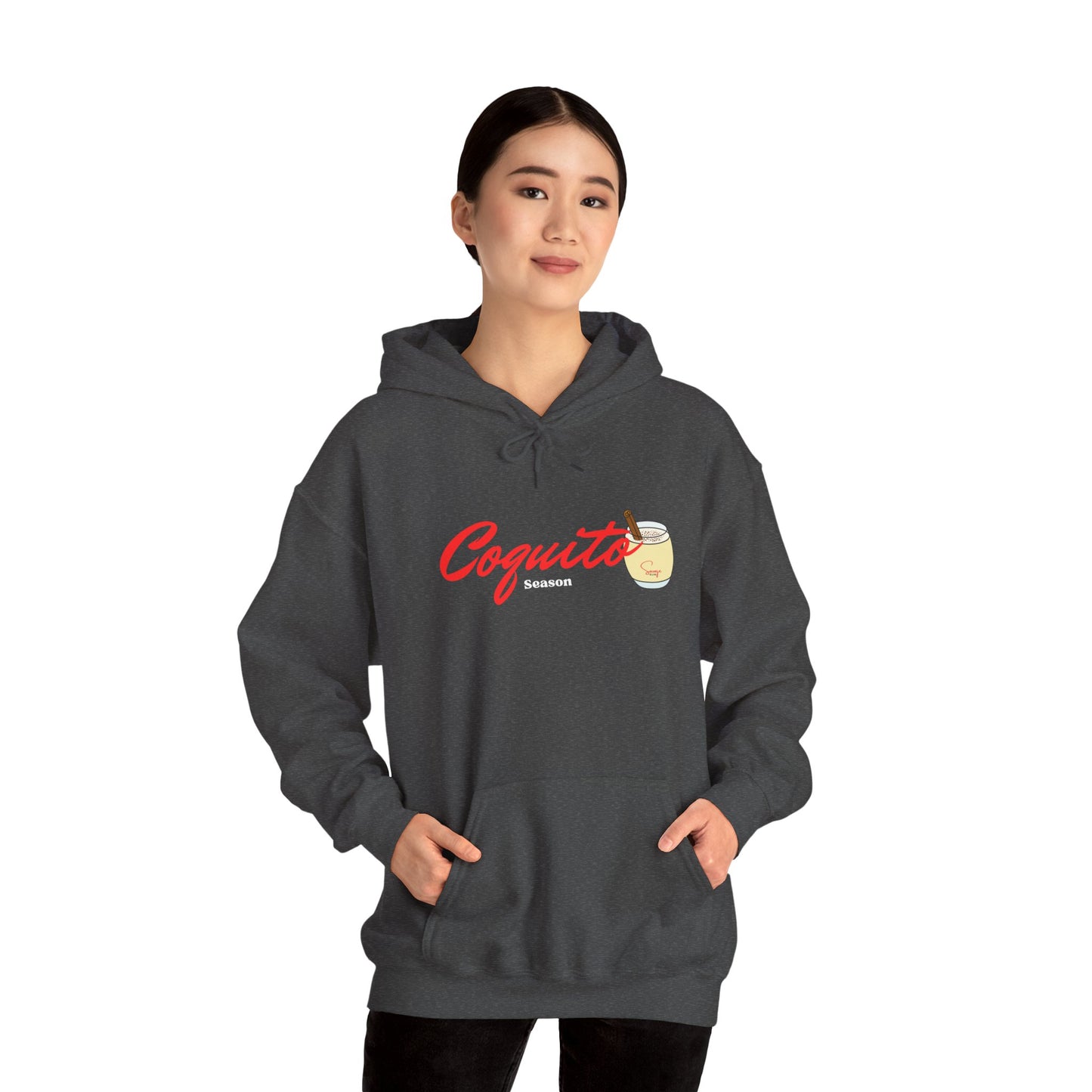 Coquito Season - Unisex Heavy Blend™ Hooded Sweatshirt