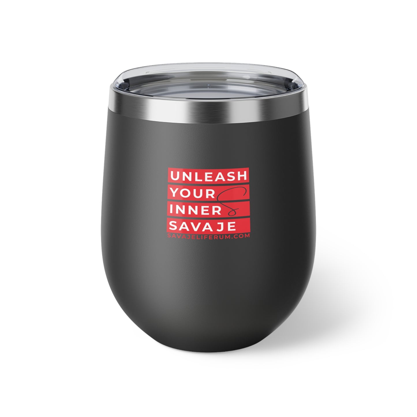 Unleash Your Inner Savaje - Copper Vacuum Insulated Cup, 12oz