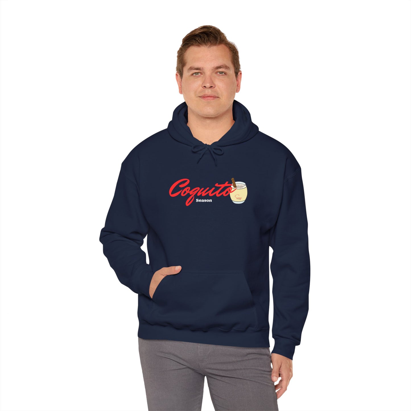 Coquito Season - Unisex Heavy Blend™ Hooded Sweatshirt