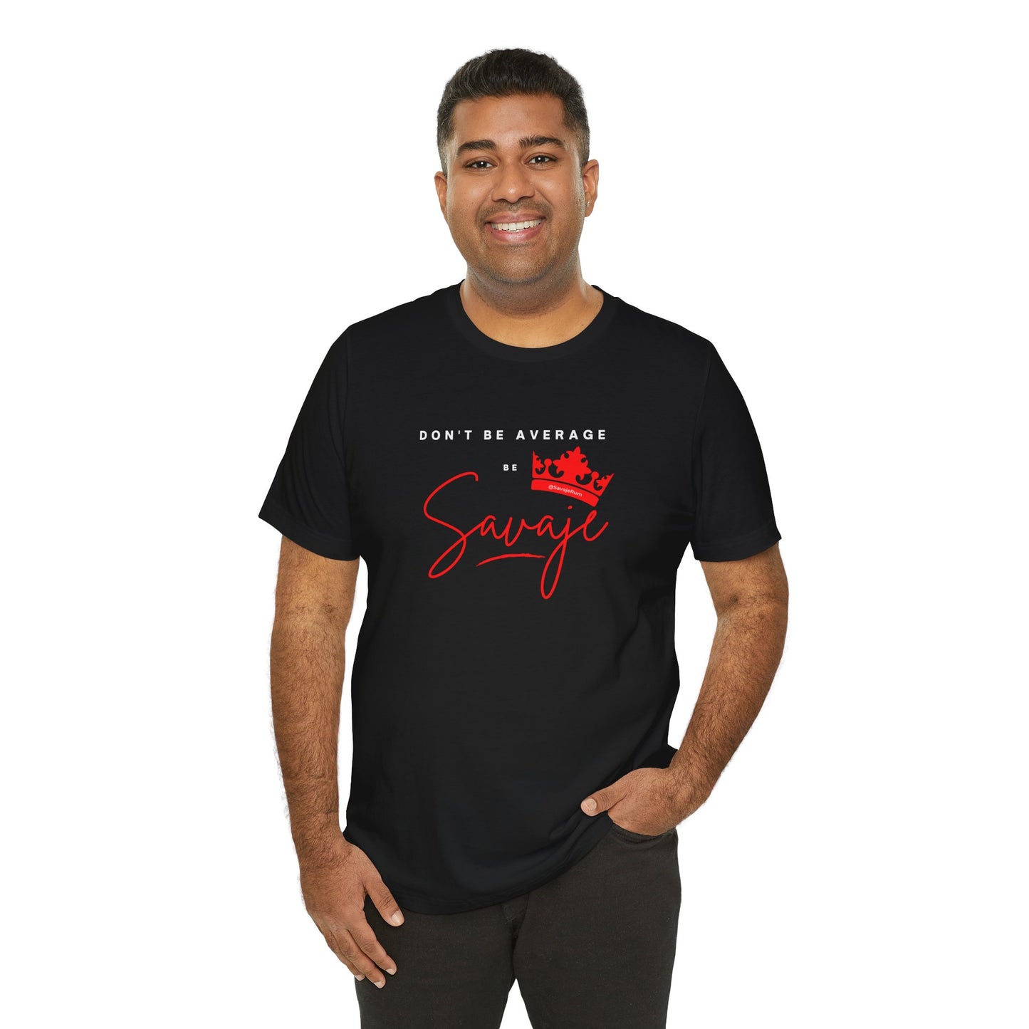 Savaje Rum 'Don't be Average, Be Savaje' T-Shirt