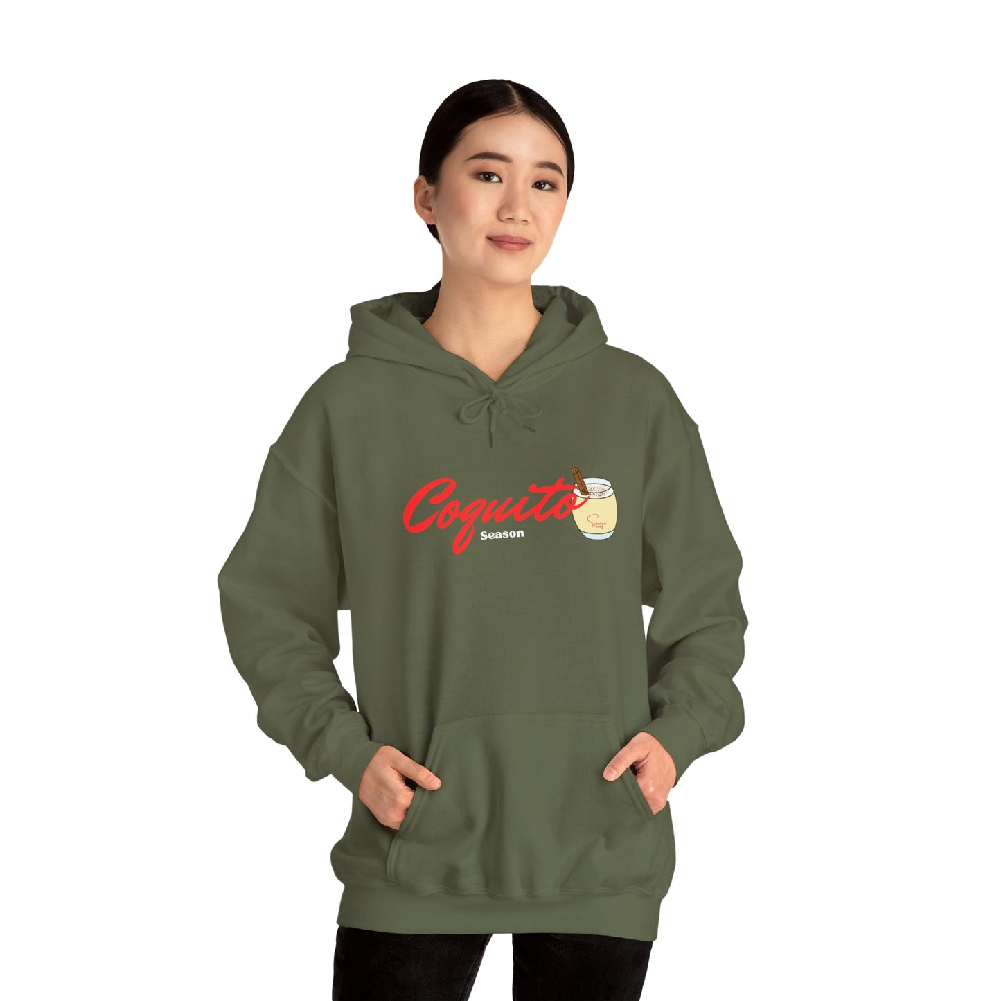 Coquito Season - Unisex Heavy Blend™ Hooded Sweatshirt